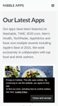 Mobile Screenshot of nibbleapps.com